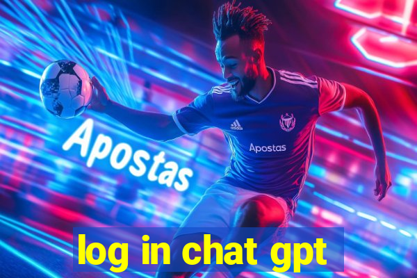 log in chat gpt