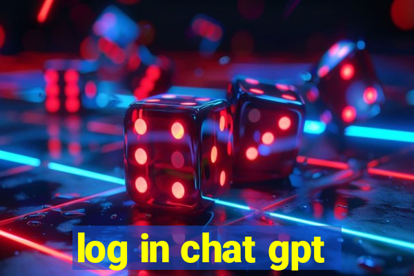 log in chat gpt