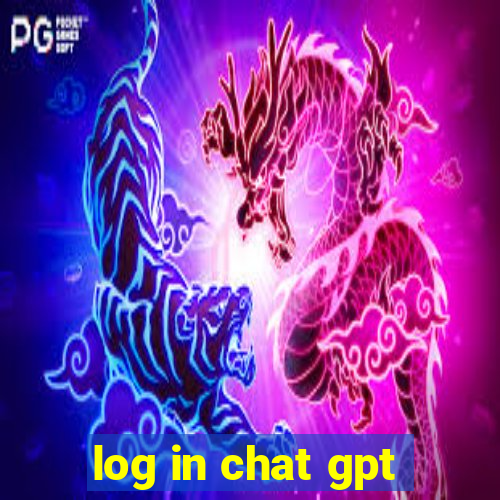 log in chat gpt