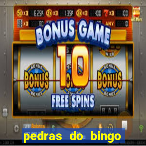 pedras do bingo para imprimir