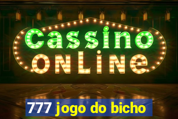 777 jogo do bicho