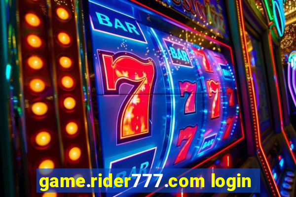 game.rider777.com login