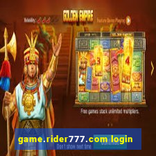 game.rider777.com login