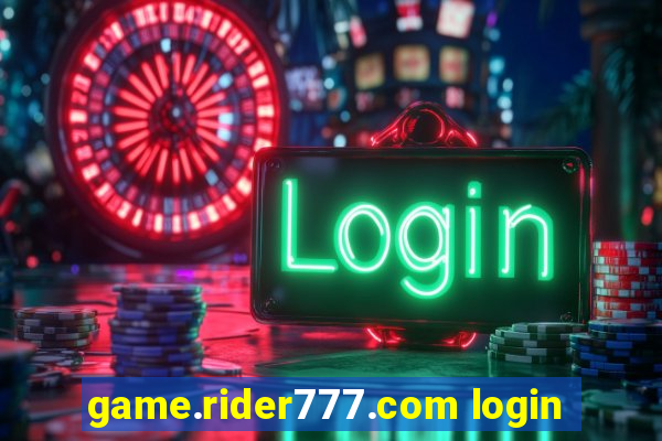 game.rider777.com login