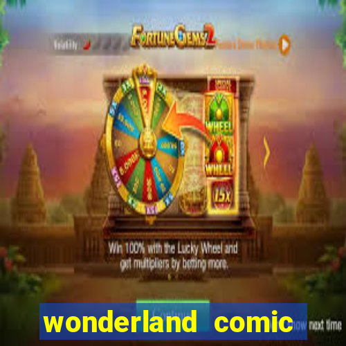 wonderland comic studio alphabet