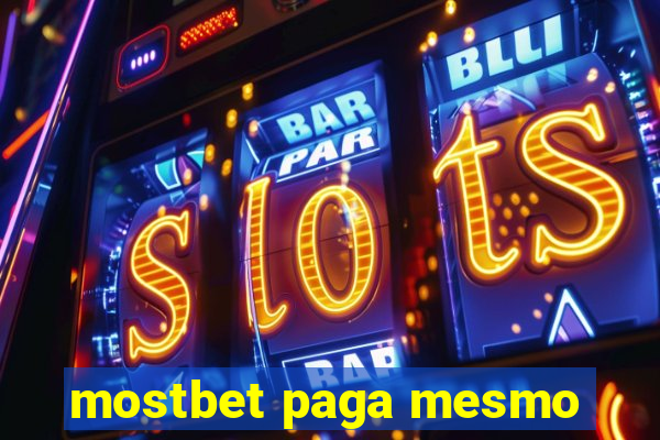 mostbet paga mesmo