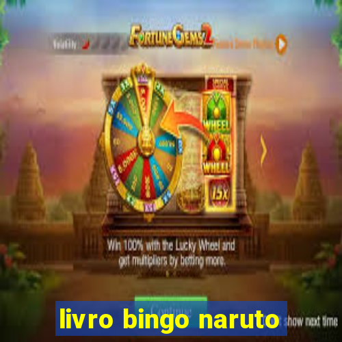 livro bingo naruto