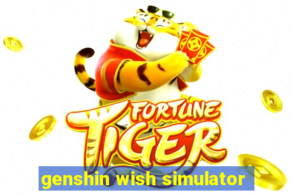 genshin wish simulator