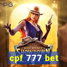 cpf 777 bet