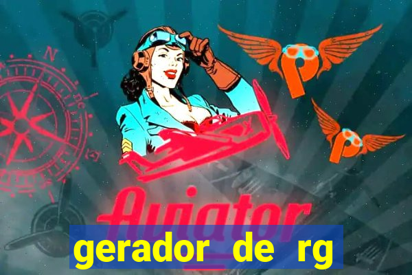 gerador de rg frente e verso