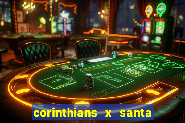 corinthians x santa cruz ao vivo hd