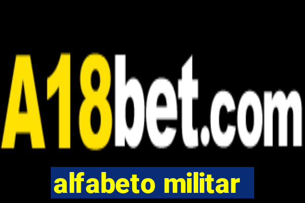 alfabeto militar