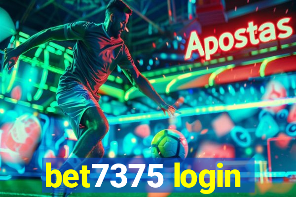 bet7375 login