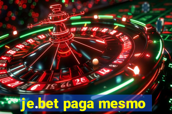 je.bet paga mesmo