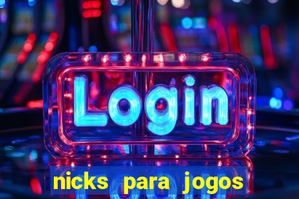 nicks para jogos de tiro