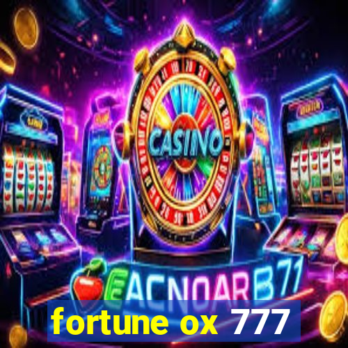 fortune ox 777