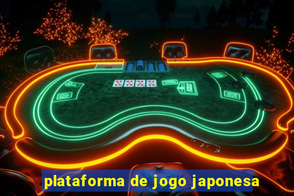 plataforma de jogo japonesa