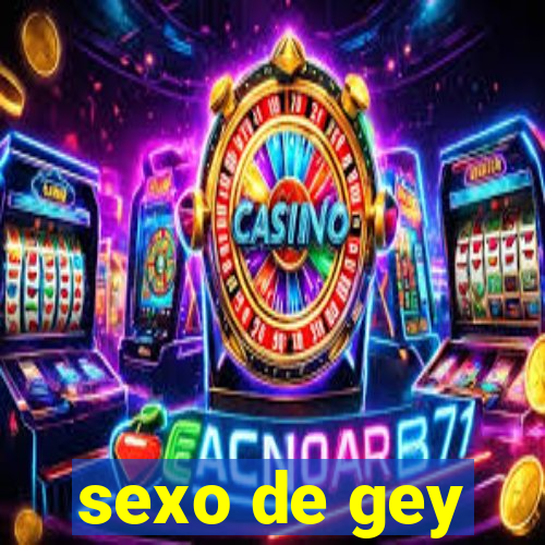 sexo de gey