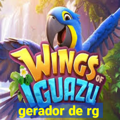 gerador de rg