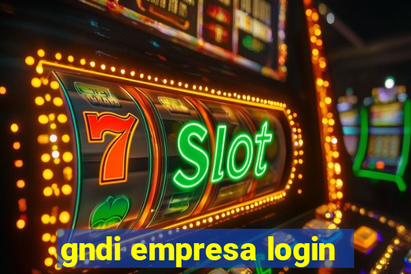 gndi empresa login