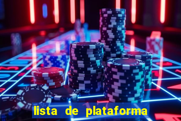 lista de plataforma de jogos