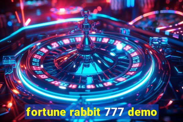 fortune rabbit 777 demo