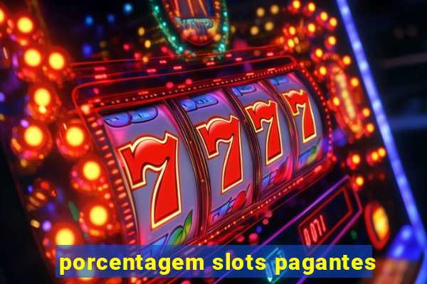 porcentagem slots pagantes