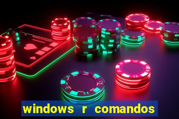 windows r comandos para limpar