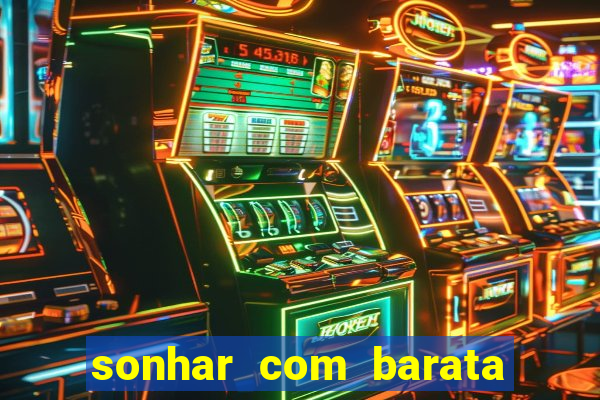 sonhar com barata no jogo do bicho