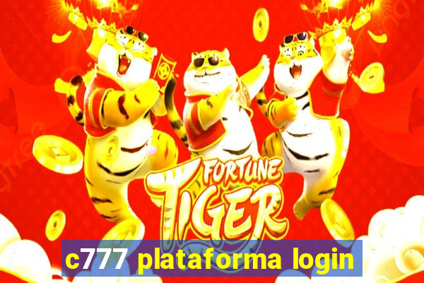 c777 plataforma login