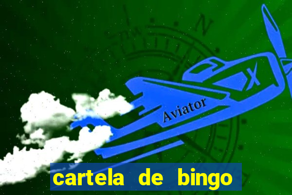 cartela de bingo 75 para imprimir