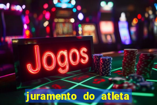 juramento do atleta jogos internos