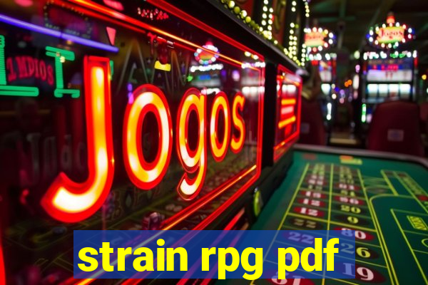 strain rpg pdf