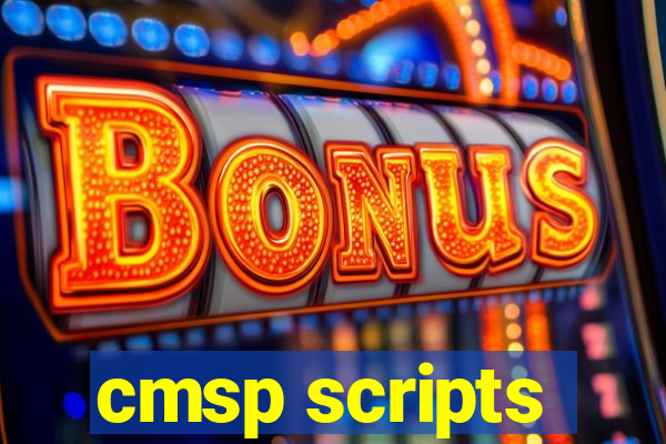 cmsp scripts