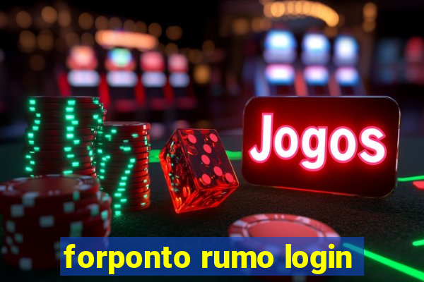 forponto rumo login