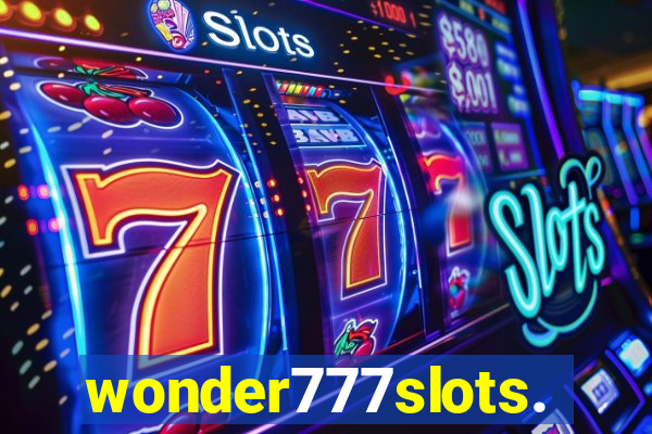 wonder777slots.com