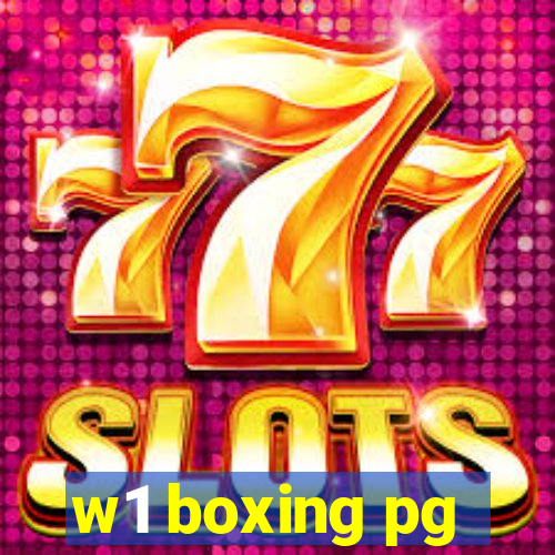 w1 boxing pg