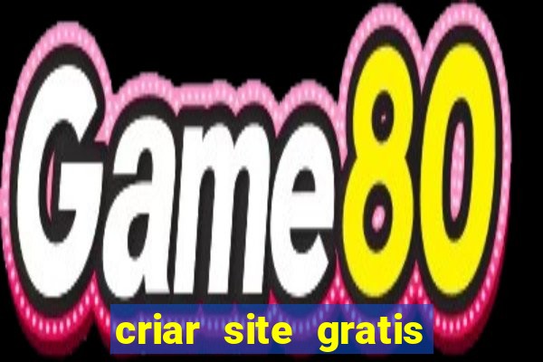 criar site gratis de jogos