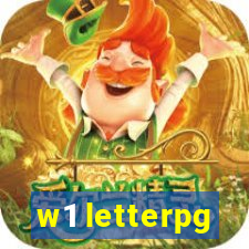 w1 letterpg