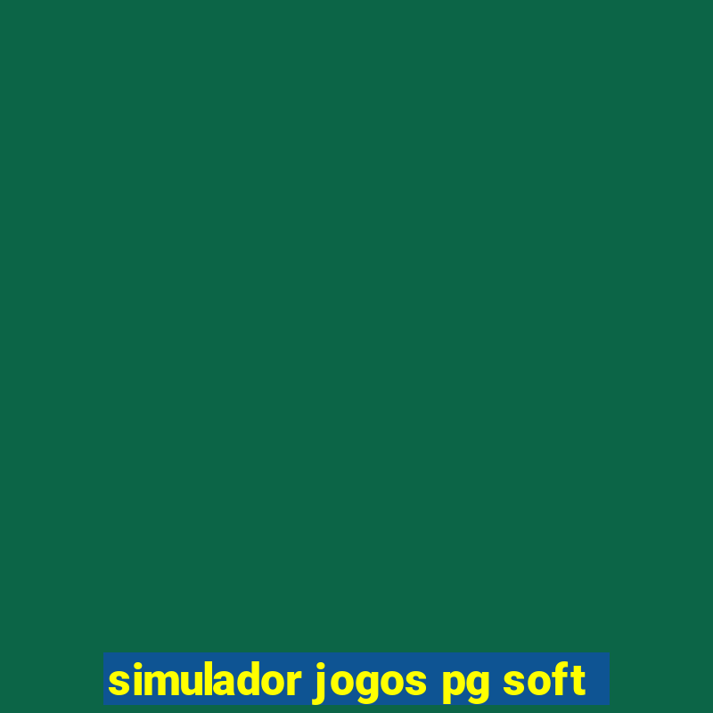 simulador jogos pg soft