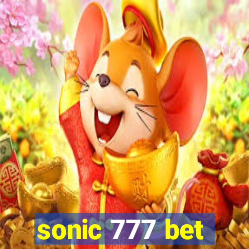 sonic 777 bet