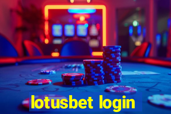 lotusbet login