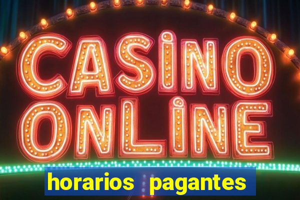 horarios pagantes fortune tiger vai de bet