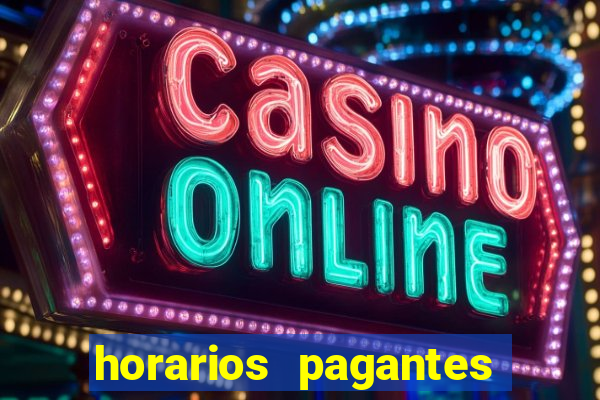 horarios pagantes fortune tiger vai de bet