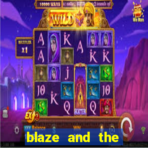 blaze and the monster machines logo font