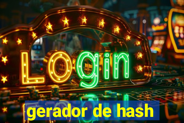 gerador de hash