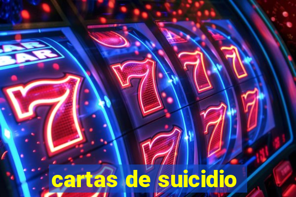 cartas de suicidio