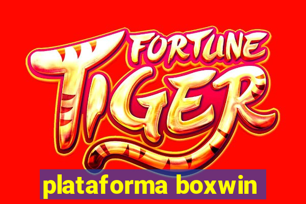 plataforma boxwin