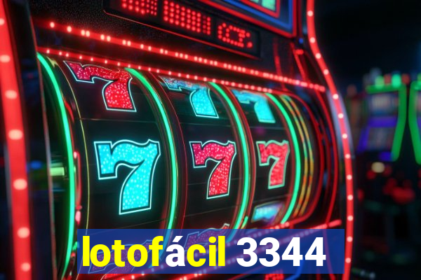 lotofácil 3344