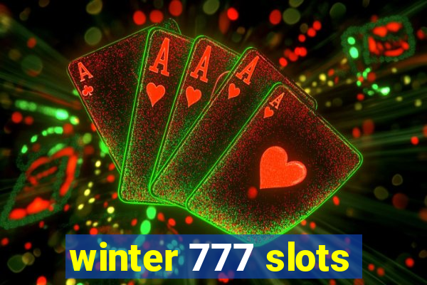 winter 777 slots